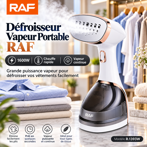 Défroisseur Vapeur Portable RAF R.1393W 1600W
