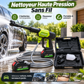 Nettoyeur Haute Pression Sans Fil YOVLET DB560C 48V 2 batteries